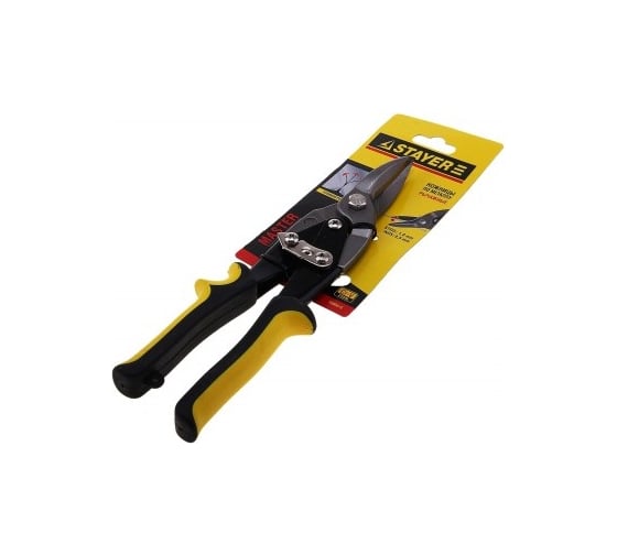 Ножницы по металлу STAYER MASTER, CrV, прямые, 260мм 23055-S
