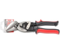 Ножницы по металлу BaumAuto "левый рез" усиленные 10" - 255мм, на пластиковом держателе BM-02009-10(16873)