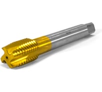 Метчик М30x3,5 машинно-ручной 6H Р6М5К5 сквозной TIN L=180мм DIN376 TTT00130350 Beltools ri.113.2495