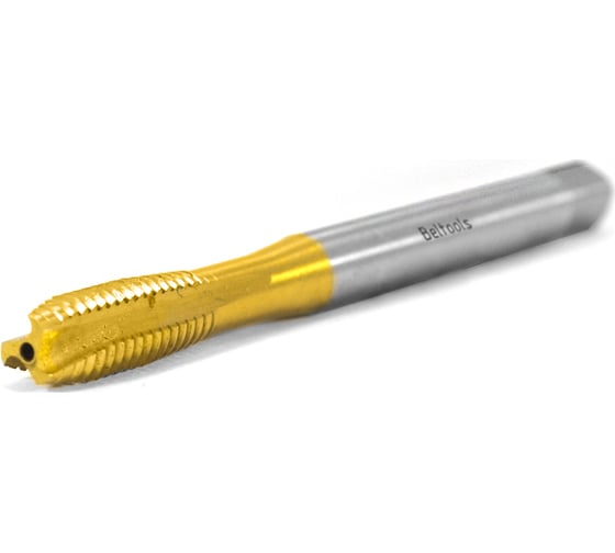 Метчик Beltools М8x1,25 машинно-ручной 6H Р6М5К5 сквозной TIN L=90мм DIN371 TTT00108125 ri.113.2484