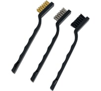 Набор щеток по металлу Спец 3шт пластиковая рукоять, блистер 3846