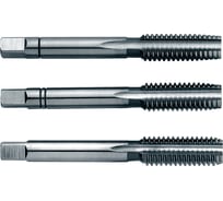 Набор ручных метчиков ZIRA No 1000 HSS DIN 352, 3 предмета, M2.5x0.45 ZI-100044