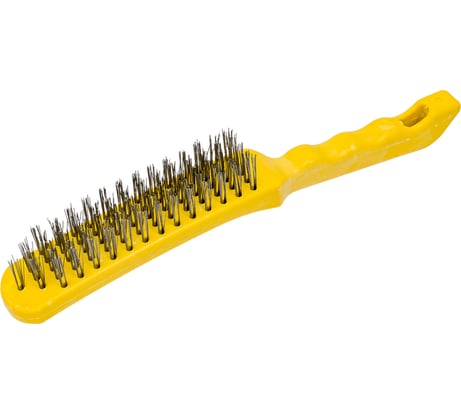 Щетка Спец 5-рядная стальная, пластиковая ручка 3900