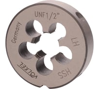 Плашка VOELKEL левая UNF 1/2-20 HSS 38x10мм V24222