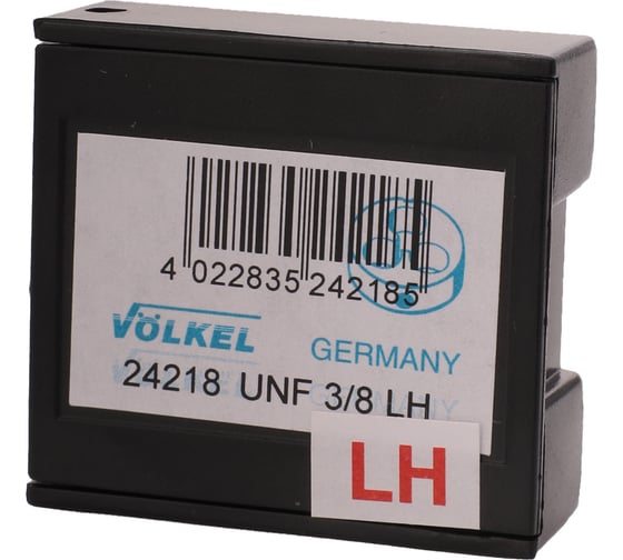 Плашка VOELKEL левая UNF 3/8 -24 HSS 30x11мм V24218