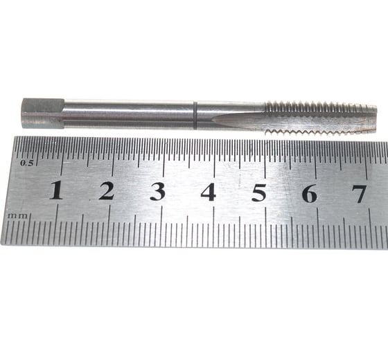 Метчик м/р М 8х1.25, Р6М5, компл 2шт., d1=6.3мм, исп.1, H2 ТехноСталь t171017
