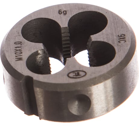 Метрическая плашка М10.0х1.0, 9ХС ТехноСталь t240046