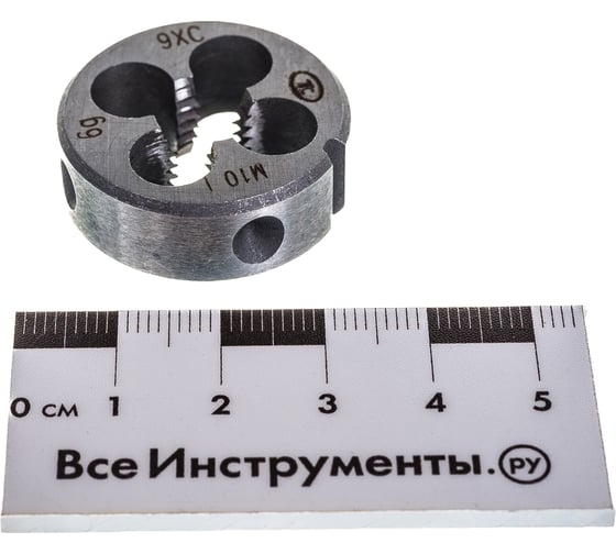Метрическая плашка М10.0х1.5, /LH/ левая 9ХС ТехноСталь t245044