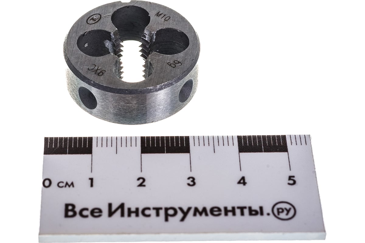 Метрическая плашка М10.0х1.5, 9ХС ТехноСталь t240044 - выгодная цена ...
