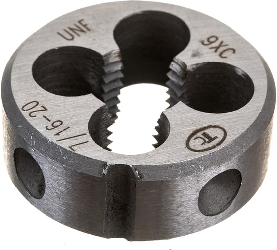 Дюймовая плашка ТехноСталь 7/16"-20 UNF 60 9ХС t254063