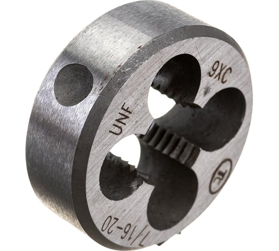 Дюймовая плашка ТехноСталь 7/16"-20 UNF 60 9ХС t254063
