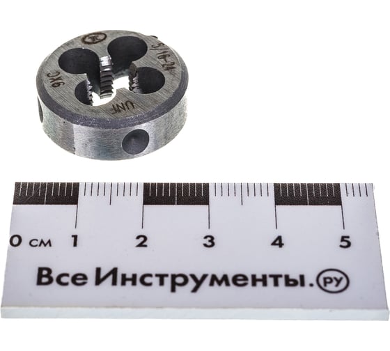 Дюймовая плашка ТехноСталь 5/16"-24 UNF 60 9ХС t254061