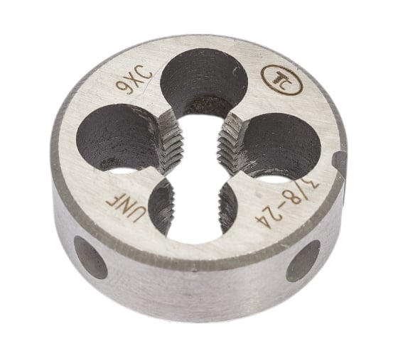 Дюймовая плашка ТехноСталь 3/8"-24 UNF 60 9ХС t254062 1