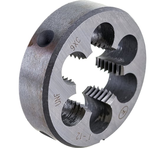 Дюймовая плашка ТехноСталь 1"-12 UNF 60 9ХС t254069