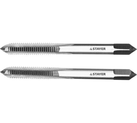 Комплект метчиков  MASTER  сталь 9ХС М10х1 0 2 шт. Stayer 28025-10-1.0-H2