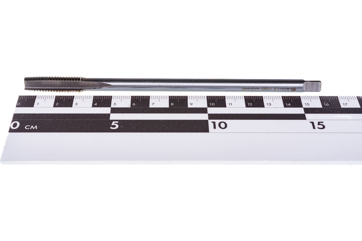 Гаечный метчик Туламаш М10 х1.5 Р6М5 ТМ 124130 - выгодная цена, отзывы ...