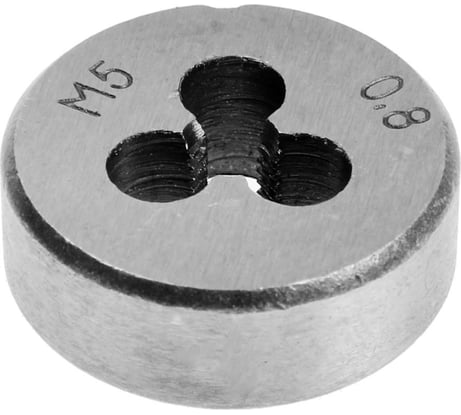 Плашка ТУНДРА метрическая, М5x0.8 мм 2705927