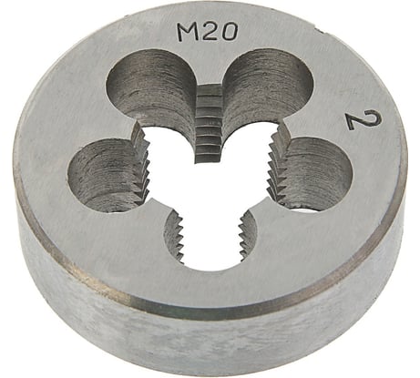 Плашка ТУНДРА метрическая, М20x2 мм 2705946