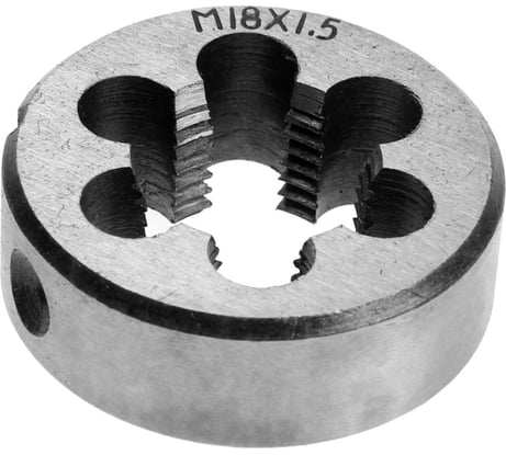 Плашка ТУНДРА метрическая, М18x1.5 мм 2705942