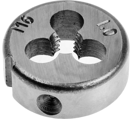 Плашка ТУНДРА метрическая, М6x1 мм 2705929