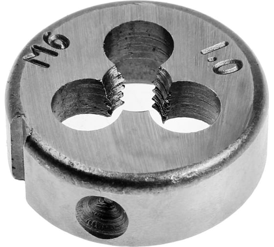 Плашка ТУНДРА метрическая, М6x1 мм 2705929