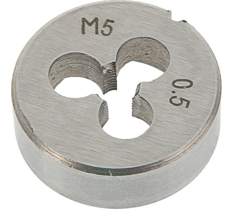 Плашка ТУНДРА метрическая, М5x0.5 мм 2705926