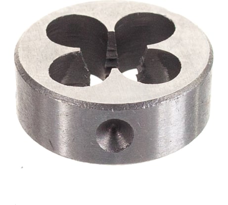 Круглая ручная плашка для нарезания метрической резьбы Зубр "МАСТЕР" М6x1,0 4-28022-06-1.0