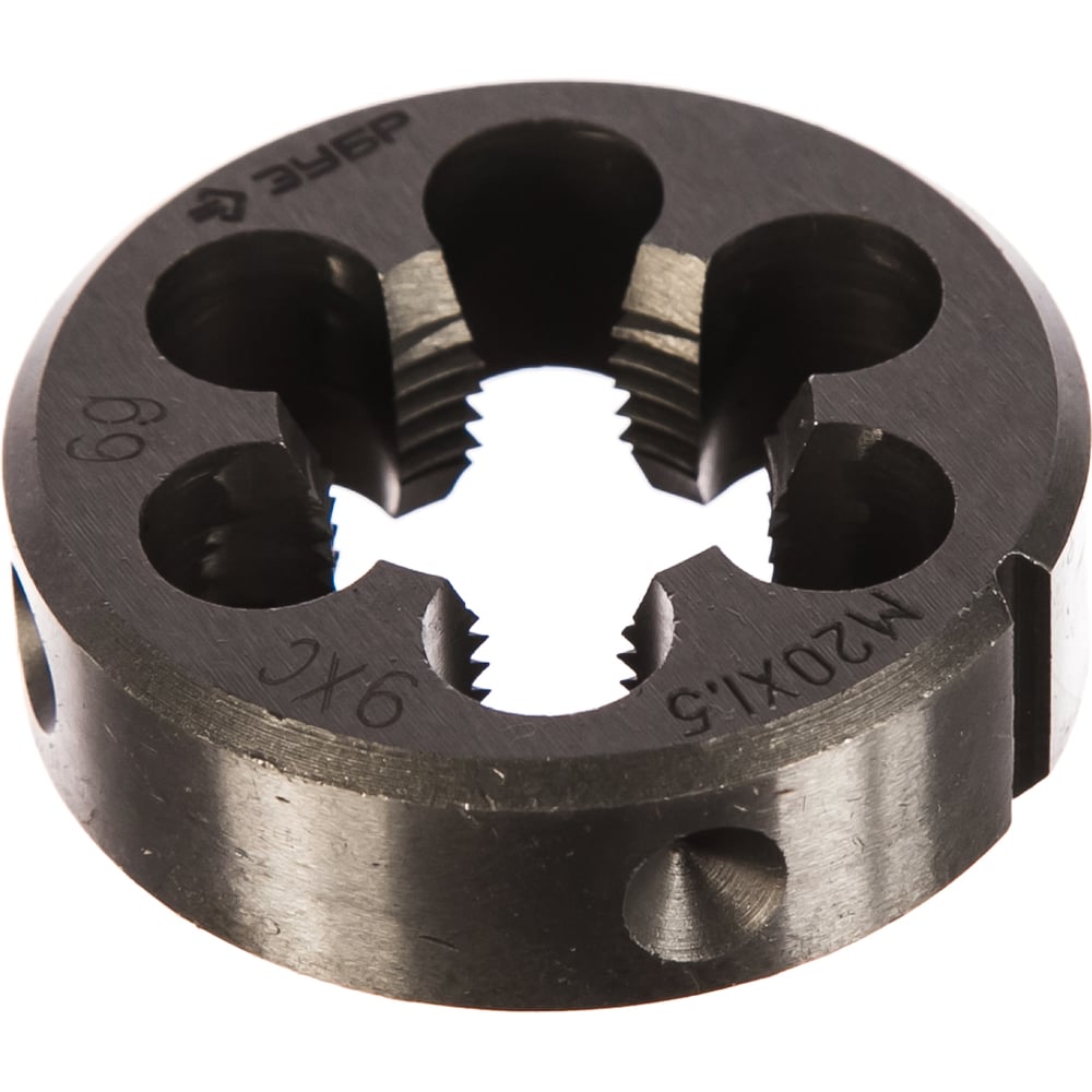 Круглая ручная плашка для нарезания метрической резьбы, мелкий шаг ...