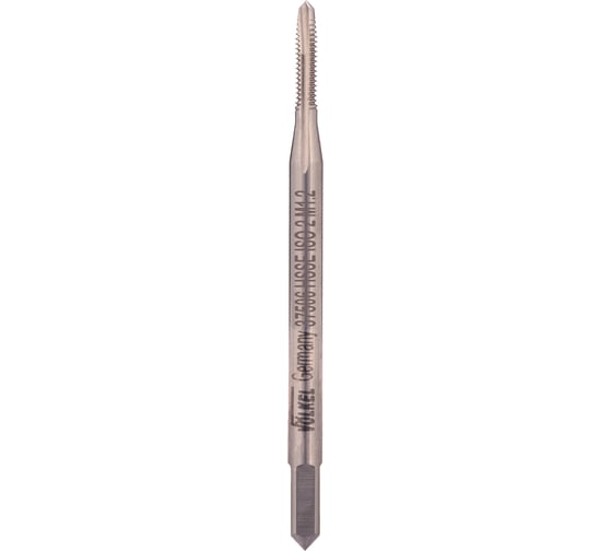 Метчик VOELKEL машинный М 1.2 шаг 0.25мм DIN371 HSSE V37506