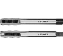 Комплект метчиков сталь 9ХС М10х1.5 2 шт Stayer MASTER 28025-10-1.5-H2