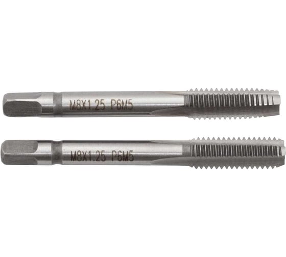 Метчик SDW TOOLS ручн. М8x1,25 9хс компл. 2шт. гост 3266-81 ta00299