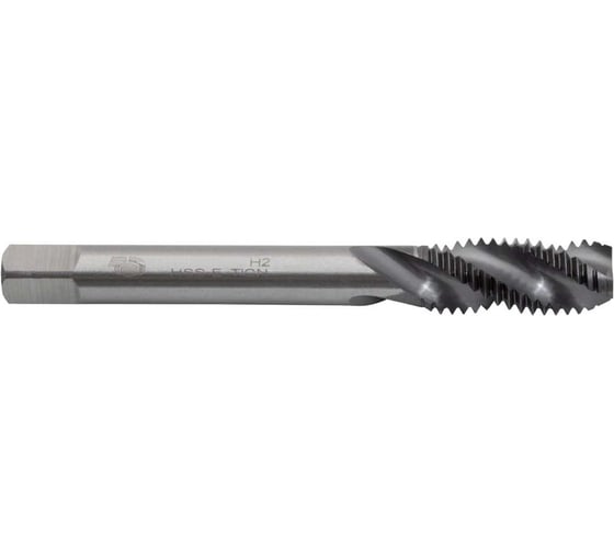 Метчик SDW TOOLS м/р М12x1,75 p6m5к5 ticn гост 17933-72, с винтовой канавкой tn00045 1