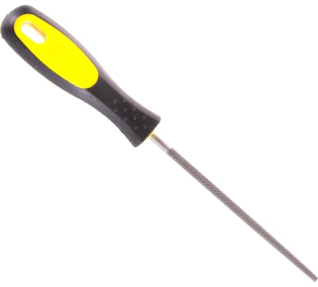 Круглый напильник STAYER с двухкомпонентной рукояткой, № 1, 150мм 16605-15-1