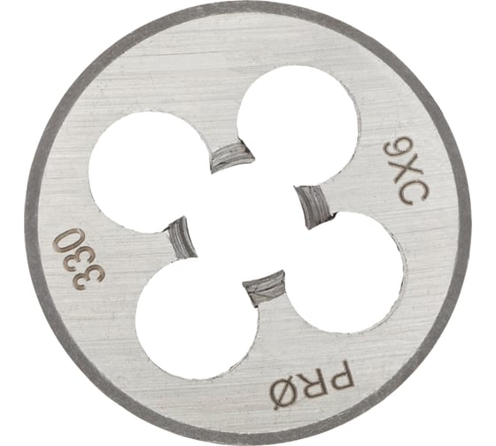 Плашка Профоснастка № 342 Мастер метрическая, M12x1.75 9ХС пластиковый бокс 50412142 1
