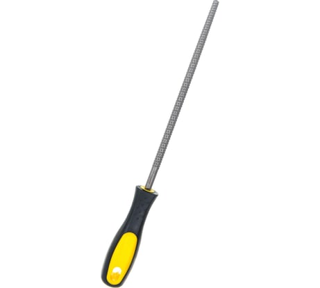 Круглый рашпиль STAYER двухкомпонентная рукоятка, № 2, 200мм 16635-20-2