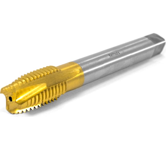 Метчик Beltools М22x2,5 машинно-ручной 6H Р6М5К5 сквозной TIN L=140мм DIN376 TTT00122250 ri.113.2492