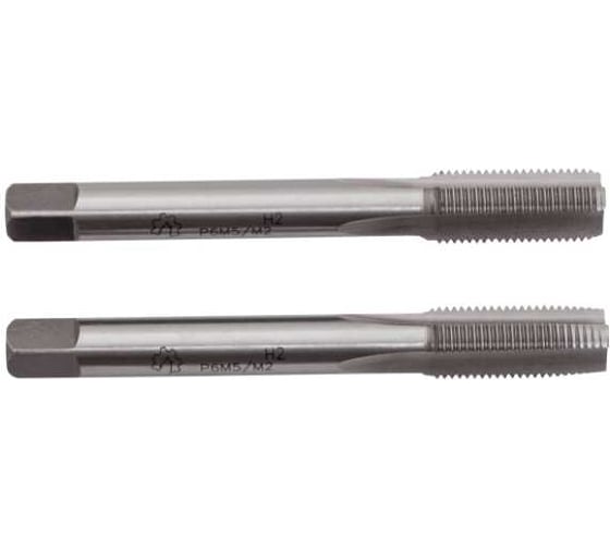 Метчик WOLFSTAR м/р м8,0x1,25 р6м5/м2 компл. 2шт. гост 3266-81 ta00634 1