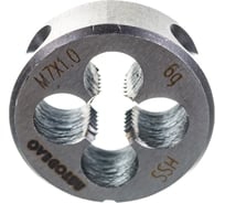 Плашка М7х1.0мм D-25мм HSS4341 АвтоDело 40877 14465