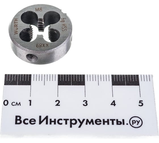 Плашка HSS DIN223 M8 Wurth 06528 061 1
