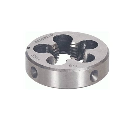 Плашка М12х1.25мм D-38мм HSS4341 АвтоDело 40884 15248