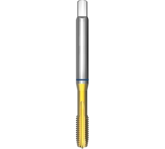 Метчик СпецТехИнструмент машинный М4 1660 din 371 b iso2 hsse tin STI041535062040000 1