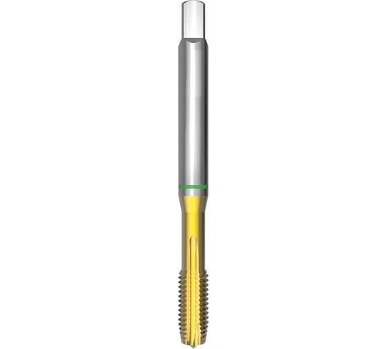 Метчик СпецТехИнструмент машинный М4 1710 din 371 b iso2 hsse tin STI041535046040000 1