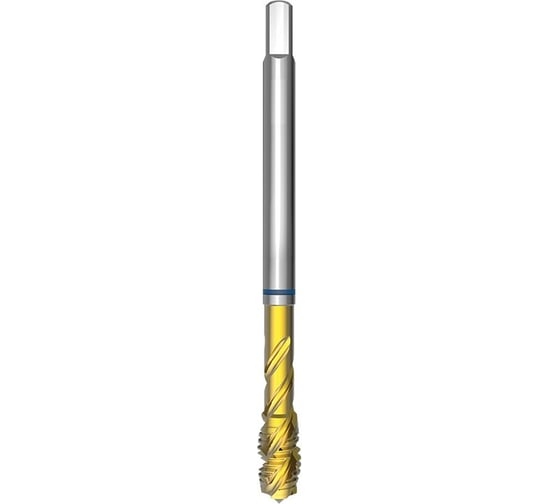 Метчик СпецТехИнструмент машинный М4 4260 din 376 rsp35 iso2 hsse tin STI041535332040000 1
