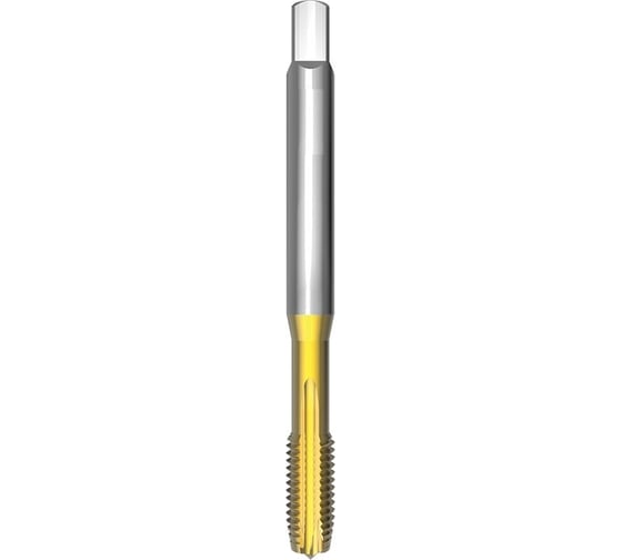 Метчик СпецТехИнструмент машинный М8 1510 din 371 b iso2 hsse tin STI041535052080000 1