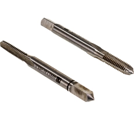 Набор метчиков T-COMBO М4х0.7, HSS-G, 2 шт. Thorvik MT407S2 52812