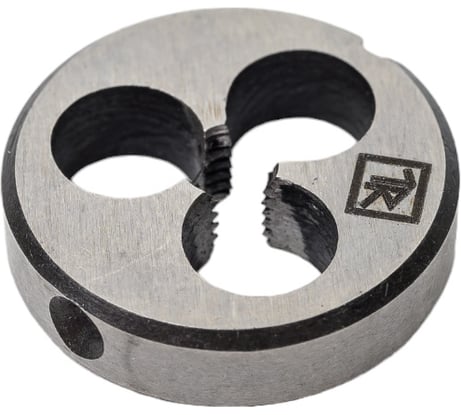 Круглая ручная плашка М4х0.7, HSS, Ф20х5 мм Thorvik D-COMBO MD407 52829