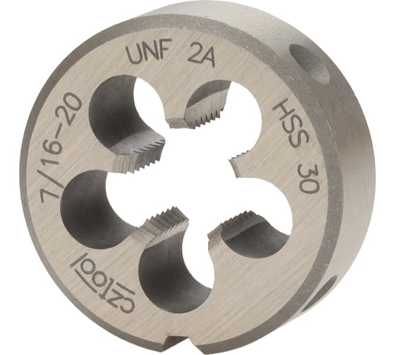 Плашка Bucovice Tools UNF 7/16" -20 HSS 30x11мм 246716BT 1