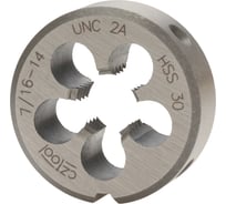 Плашка Bucovice Tools UNC 7/16" -14 HSS 30x11мм 245716BT