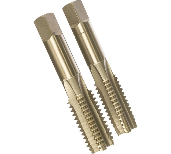 Набор метчиков Bucovice Tools из 2-х, DIN 352 HSS, UNC 5/8, 11 н/д 145580 145580-2 1