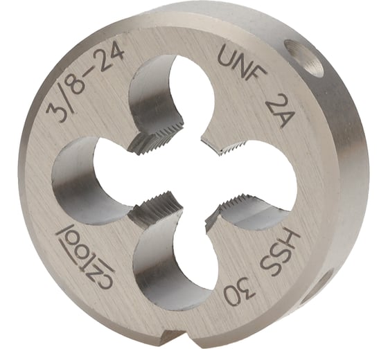 Плашка Bucovice Tools UNF 3/8" -24 HSS 30x11мм 246380BT 1